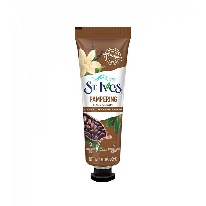 Hand Cream For Dry Skin Cocoa Butter Vanilla Bean St. Ives 30ml