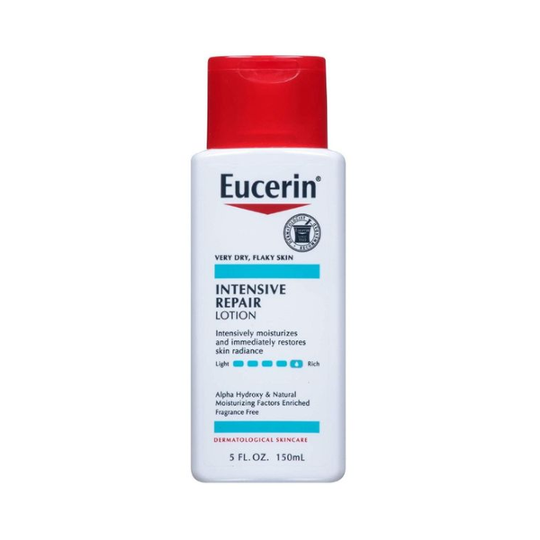 Eucerin Intensive Repair Lotion, Alpha Hydroxy Acid, Fragrance-Free, 150ml