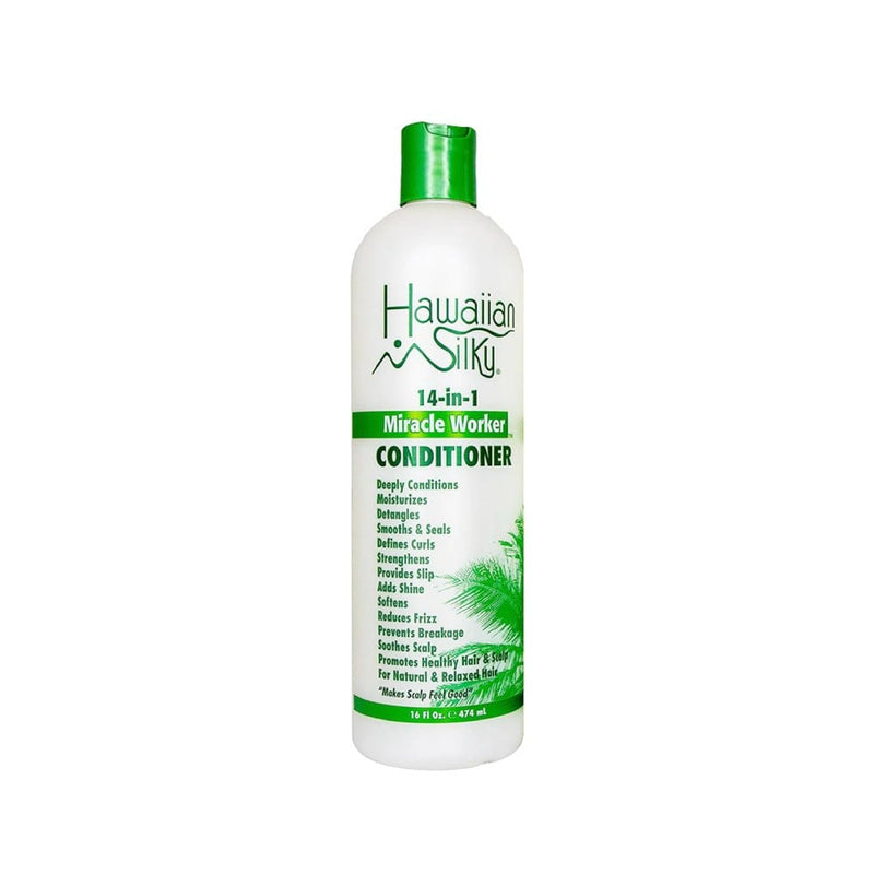 Detangling Conditioner for Fine Hair Miracle Worker Hawaiian Silky 473ml