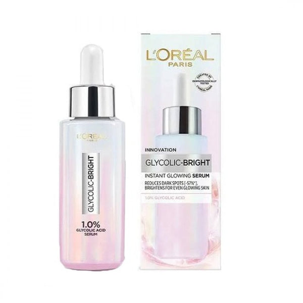 L'Oreal Paris Glycolic Bright Instant Radiance Face Serum 15ml