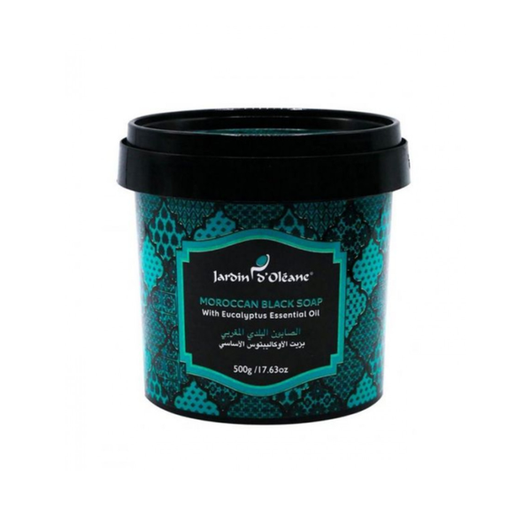 Jardin d'Oleane Moroccan Soap with Eucalyptus Essential Oil 500g