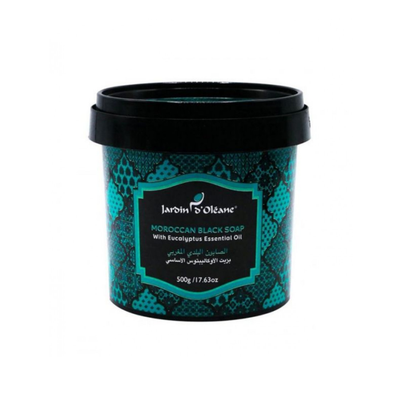 Jardin d'Oleane Moroccan Soap with Eucalyptus Essential Oil 500g