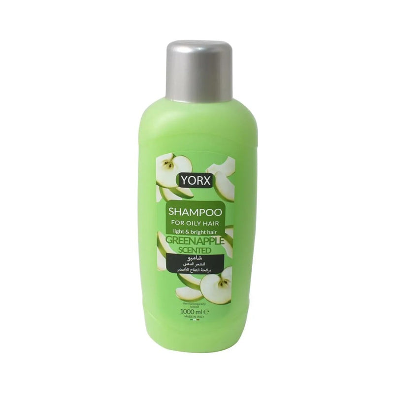 Yorx Green Apple Shampoo, Hair Cleansing, 1000ml