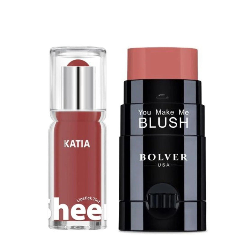0 Summer Look Blush and Lip Tint Set - 2 Pieces