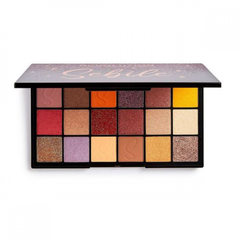 Revolution Makeup Sibyl Night 2 Night Eyeshadow Palette & Liquid Lipstick Set