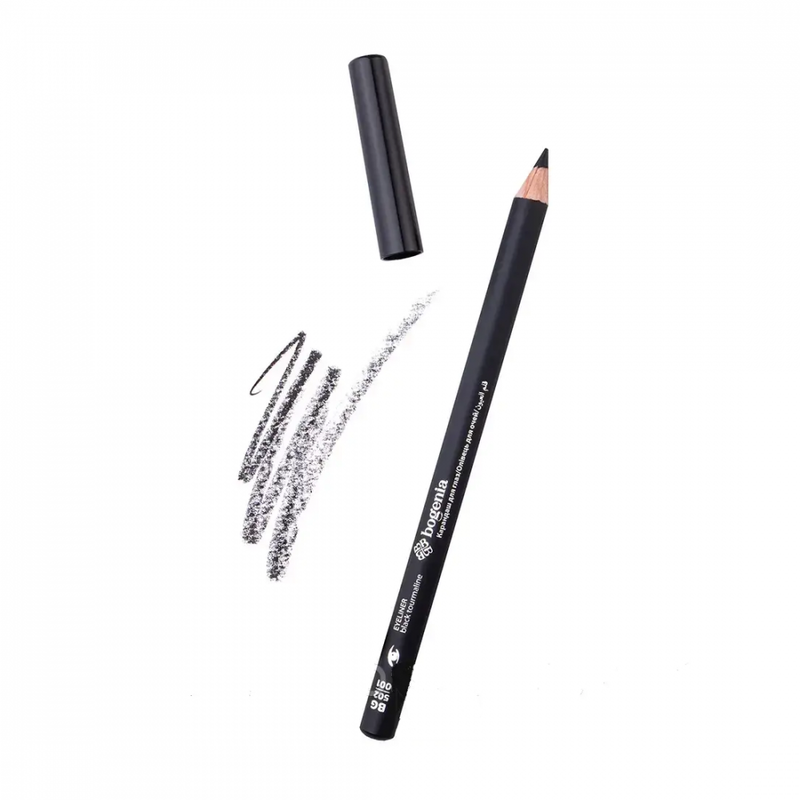Black Eyeliner Pencil Smooth Application Precise Line Bogenia 0.78g