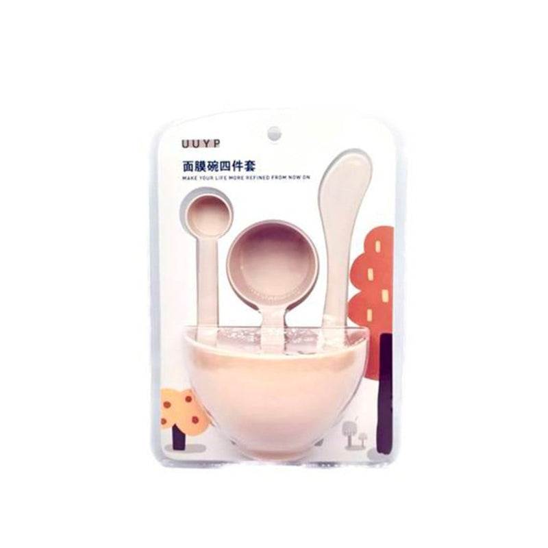 UYP Mask Preparation Kit, 4-Piece Mixing and Storage Container Set