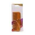 Wooden Detangling Comb Wide-Toothed Breakage Prevention Unipro 1 Piece