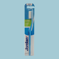Jordan Classic Hard Toothbrush, Oval Head, Round Bristles, Assorted Colors