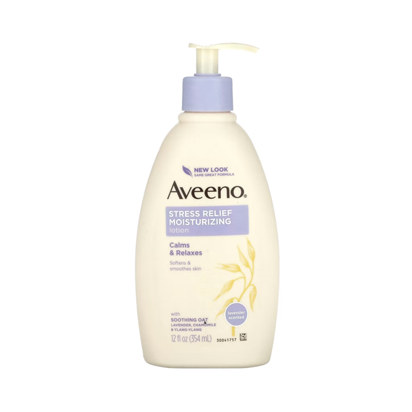 Aveeno Moisturizing Body Lotion, Oat & Lavender, 24-Hour Hydration, 354ml