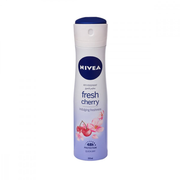 Nivea Antiperspirant Spray Cherry Scent 48-Hour Protection 150ml