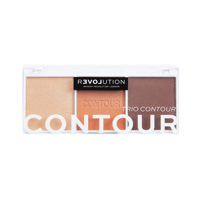 Revolution Relove Color Play Contour Palette Trio Bronze Sugar 6g