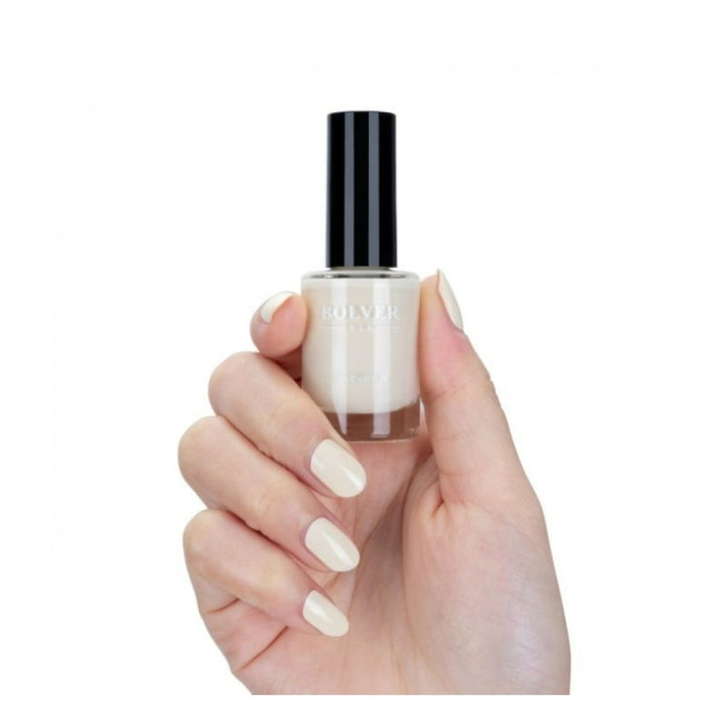 Bolver Nail Polish 741 Off-White High-Gloss Quick-Dry Formula