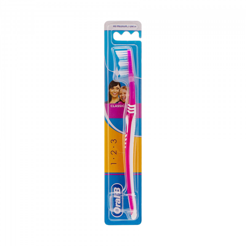 Best Toothbrush 2022 Manual Medium Bristles Oral-B Classic
