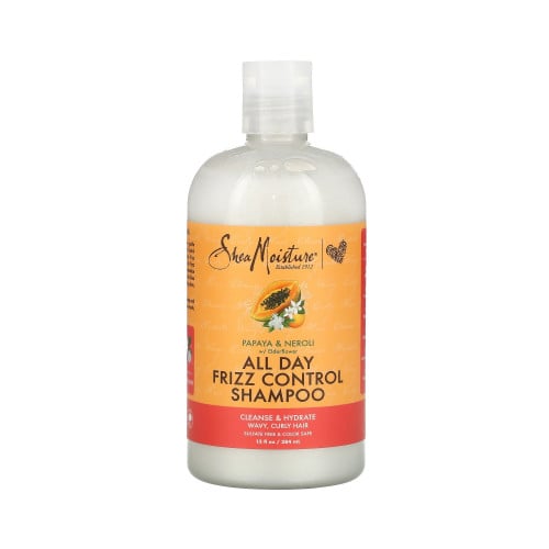 Shea Moisture Frizz Control Shampoo, Papaya, Neroli & Elderflower, 384ml