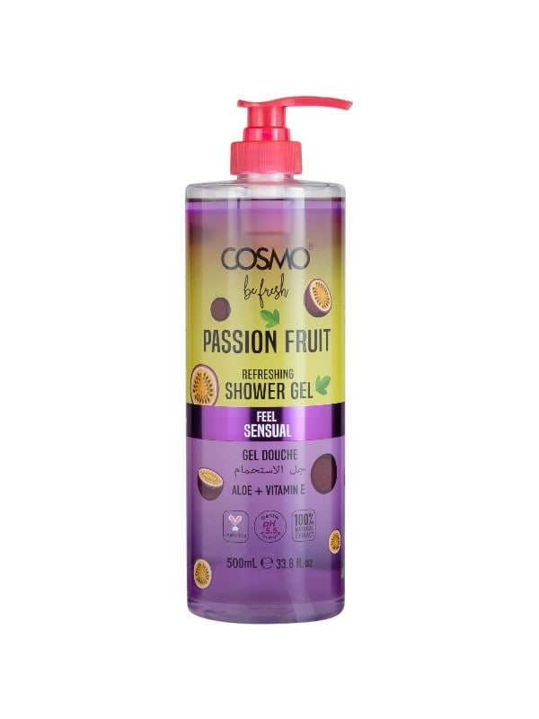 Cosmo Be Fresh Passion Fruit Shower Gel - 500ml