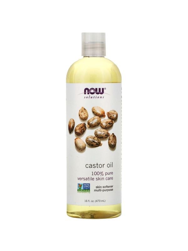 Now Foods 100% Pure Castor Oil 473 ml