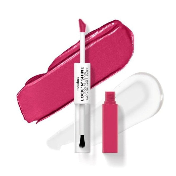 Long Lasting Lip Gloss 2-in-1 Lipstick Duo Wet n Wild 8ml