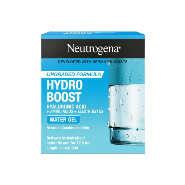 Neutrogena Water Gel Moisturizer, Oil-Free, Fast-Absorbing, 50ml