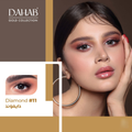 Top Rated Color Contact Lenses Diamond Gold-11 Daily Wear Dahab 10 Pack