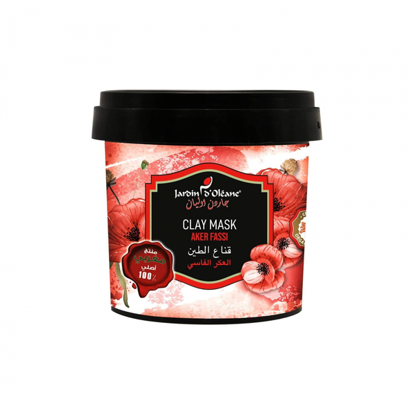 Jardin d'Oleane Aker Fassi Clay Mask with Moroccan Clay, 500g