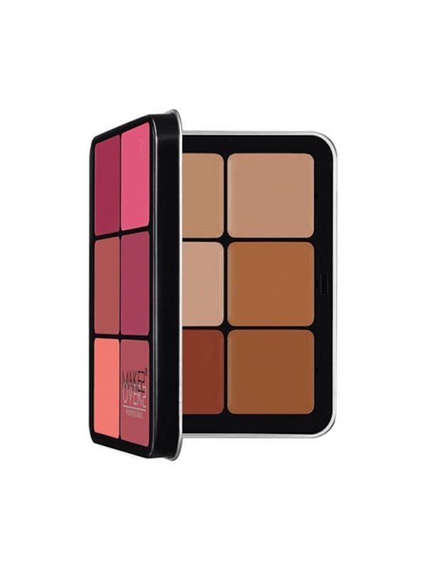 Make Over 22 HD Face Kit - Blush, Lipstick, Foundation & Contour CB001