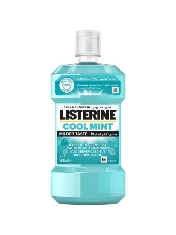 Listerine Cool Mint Mouthwash 500ml