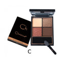 Christine 4-Color Eyeshadow Palette, Crease-Free Powder Formula