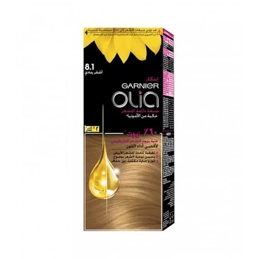 Garnier Hair Color Ammonia-Free Ash Blonde 8.1