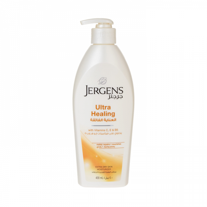 Ultra-Dry Skin Moisturizing Lotion Hydrating Glycerin Jergens 400ml