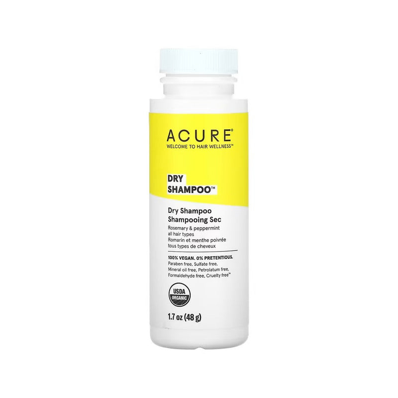 Dry Shampoo Rosemary Mint Oil Absorbing Natural Formula Acure 48g