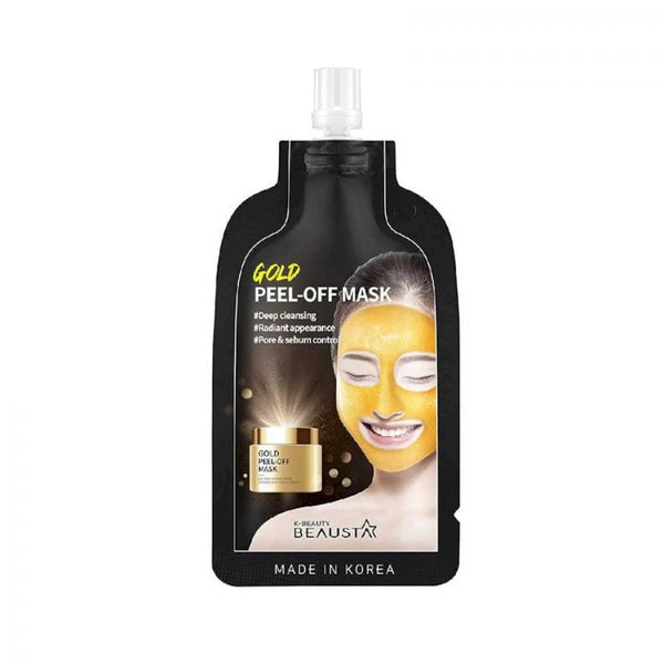 Peel-Off Face Mask Gold Exfoliating Impurity Removal Biosta 20ml