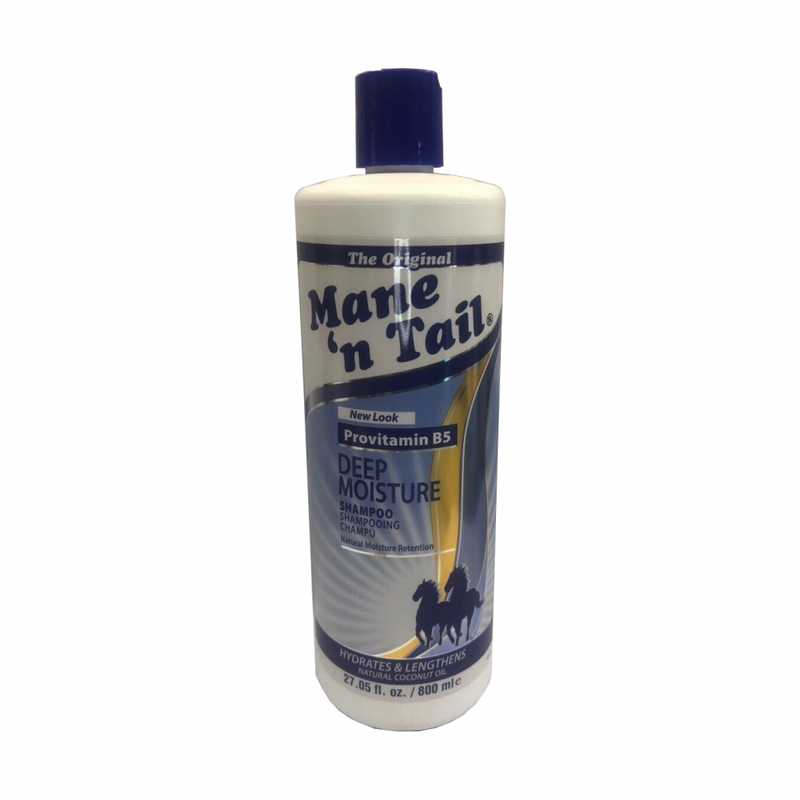 Mane n Tail Deep Moisturizing Shampoo with Vitamin B3 & B5, 800ml