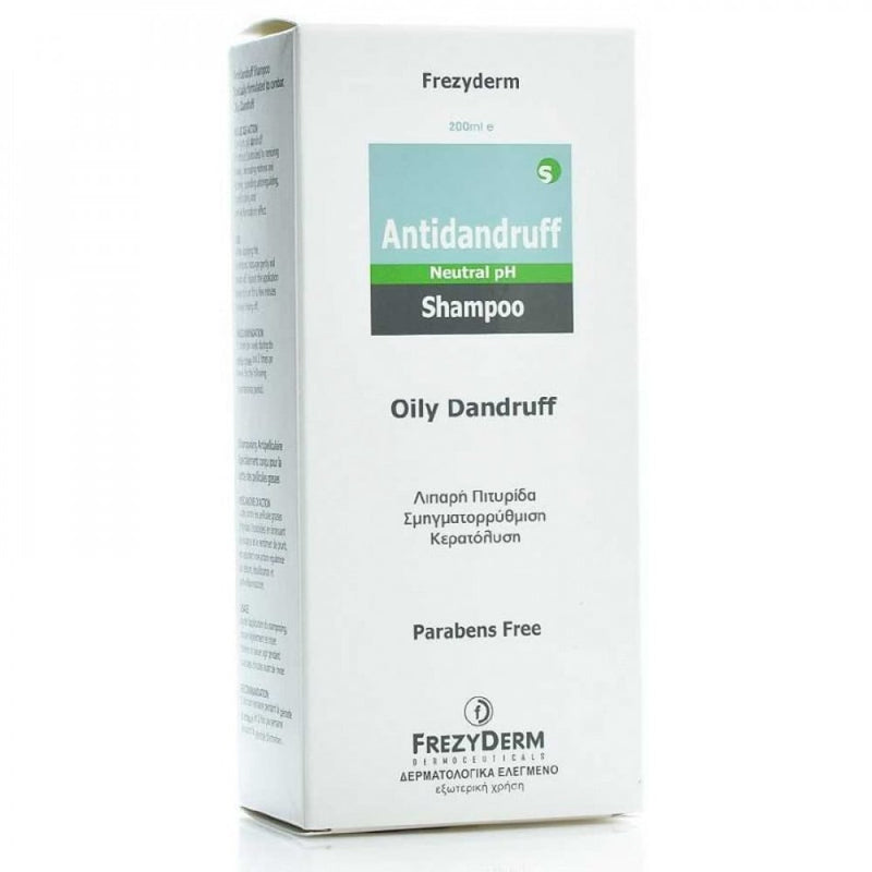 Frezyderm Anti-Dandruff Shampoo for Oily Scalp, 200ml