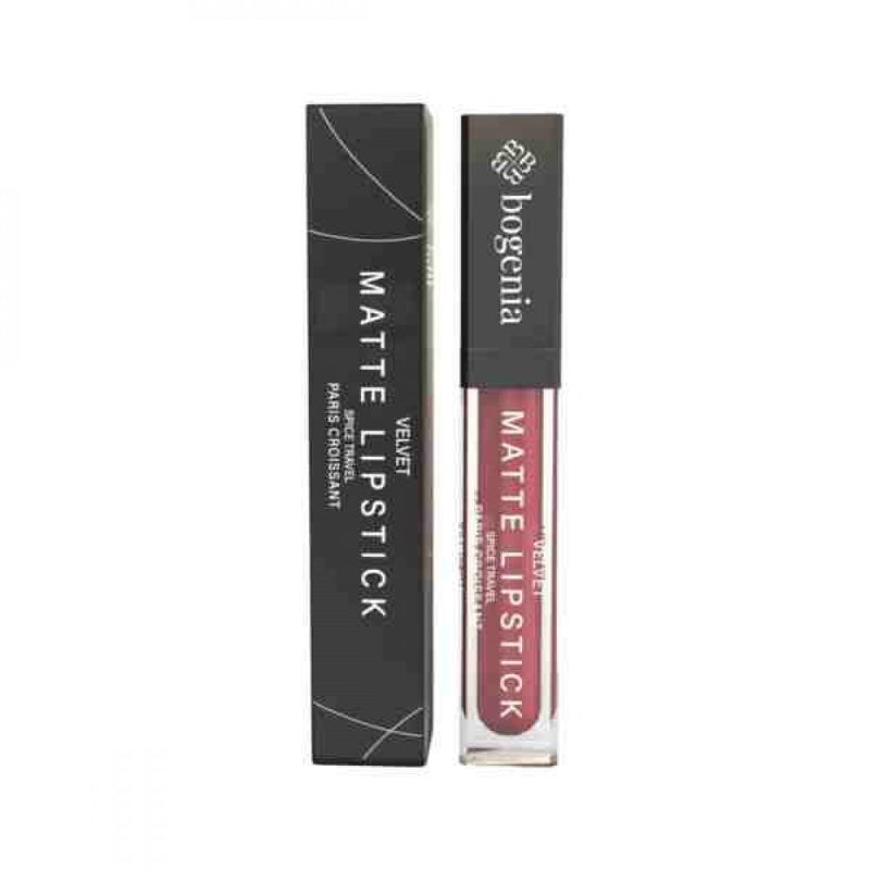 Bogenia Liquid Lipstick Pencil Matte Finish 002 Paris Croissant 8ml