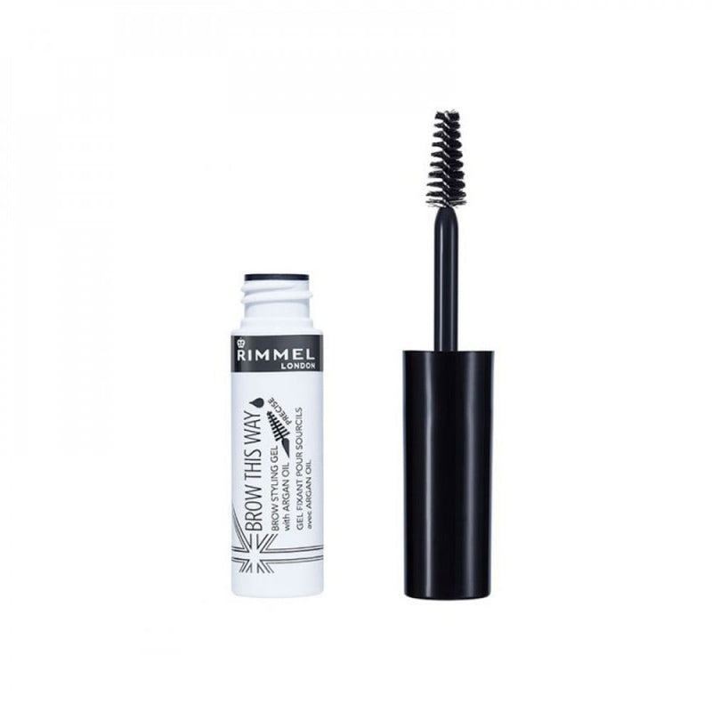Rimmel London Brow This Way Clear Eyebrow Gel with Argan Oil