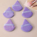 Makeup Puff Triangle Velvet Soft Finish 5-Piece Set Makeup Forever