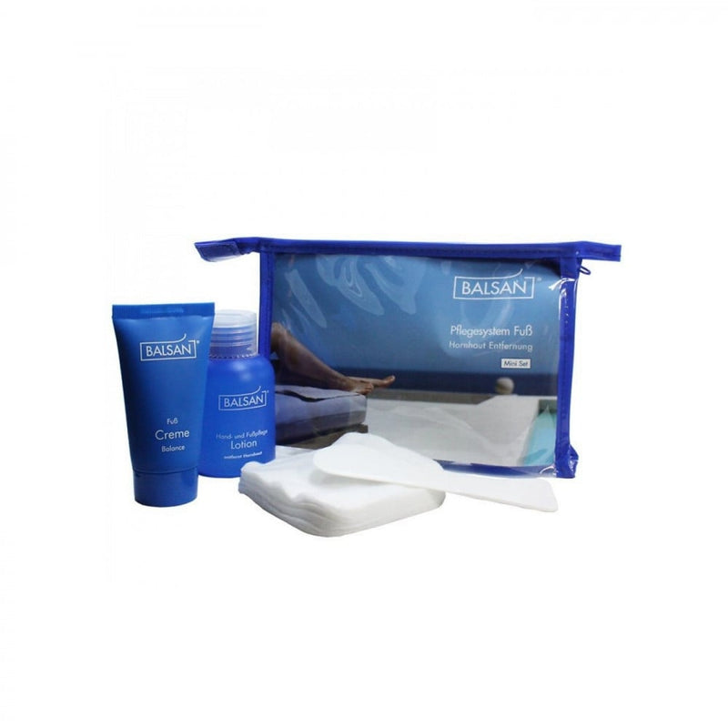 Balsan Exfoliating Care Set for Dead Skin Removal and Moisturizing