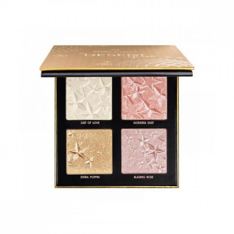 Forever 52 Desert Glow Highlighter Palette DGH003 4 Shades