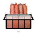 Make Over 22 Wanderlust Blush Palette M4303, 4 Shades, Powder Formula