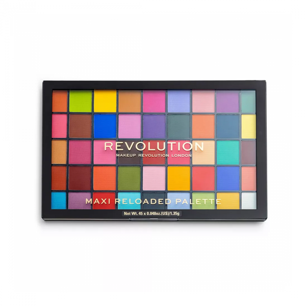 Revolution Maxi Reloaded Monster Matisse Eyeshadow Palette, 45 Colors