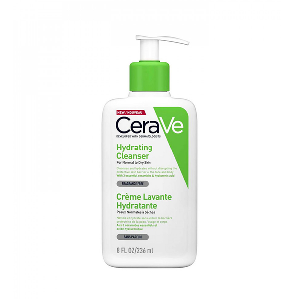 CeraVe Facial Cleanser Fragrance-Free Ceramides Hyaluronic Acid 236 ml