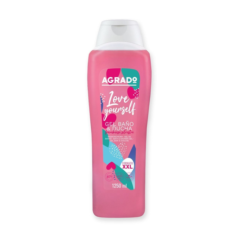 Agrado Love Yourself Shower Gel Moisturizing All Skin Types 1250ml