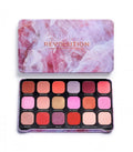 Revolution Forever Flawless Eyeshadow Palette, 18 Shades, Matte and Shimmer
