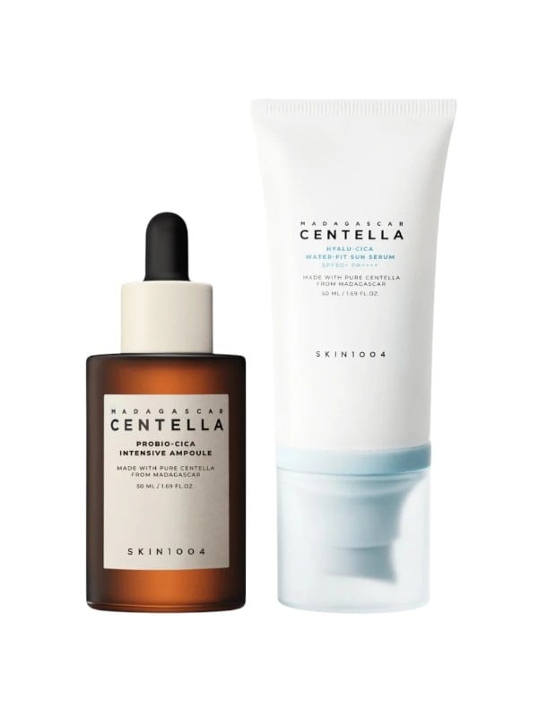 Skin1004 Madagascar Centella Double Glow Set - Serum & Moisturizer 50ml Each