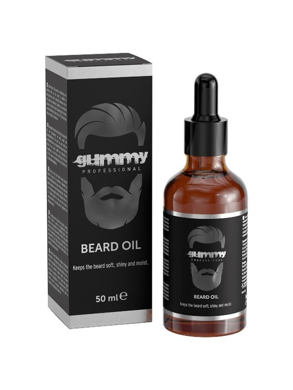 Gummy Professional Beard Oil with Argan, Almond, Jojoba & Coconut Oil - 50ml