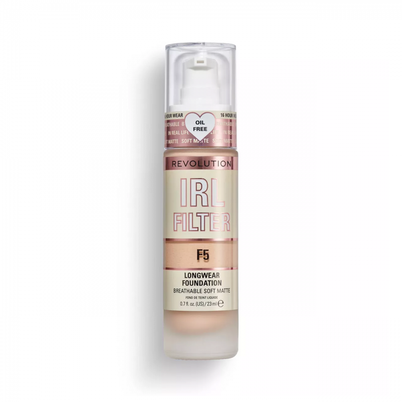 Revolution IRL Filter Longwear Foundation F5 Light Golden 23ml