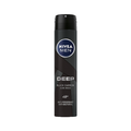 Nivea Deep Black Carbon Antibacterial Deodorant Spray for Men, 48-Hour Protection, 200ml