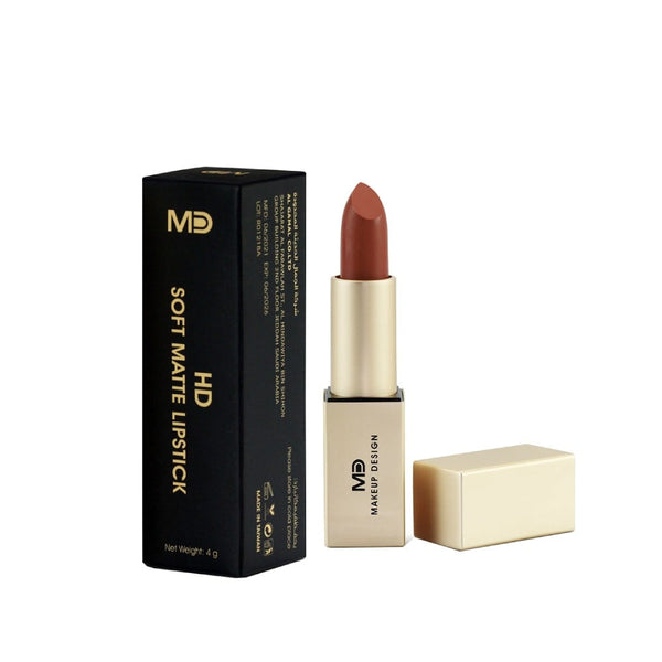 Md Creamy Soft Matte Lipstick L006, 4g, Long-Lasting Pigmented
