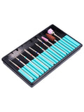 Electric Nail Drill Bits Set - 10 Pieces for Shaping and Refining